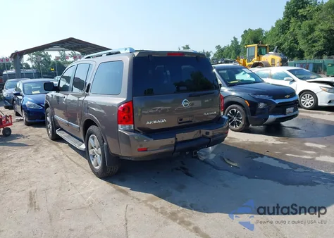 2014 Nissan Armada Platinum из США, поврежденный, VIN 5N1AA0NCXEN611888